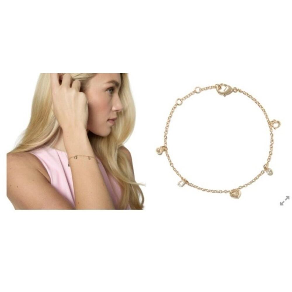 Signature Coach Necklace & Charm Bracelet Set for Spring and Summer Break NWT